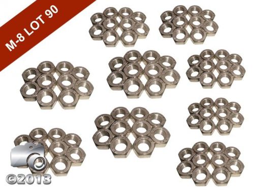 (lot 90) new high quality m8 hexagon hex full nuts a2 stainless steel din 934 for sale