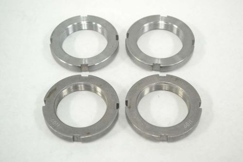 Lot 4 new skf n09 stainless bearing retainer lock nut b366848 for sale