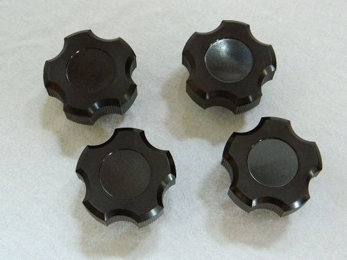 4 davies moulding husky clamping knobs 2890-b brass insert 3/8-16 clamping nut for sale