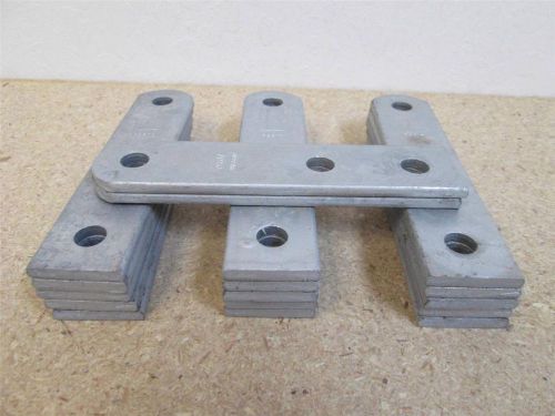 **lot of 17**  powerstrut   ps 617 1/2 hg   3-hole flat connector plate for sale