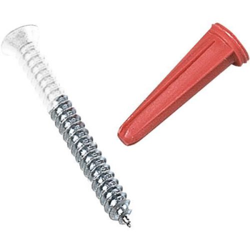 Knape &amp; Vogt 8088DP-WH Screws And Anchors-WHITE SCREWS AND ANCHORS