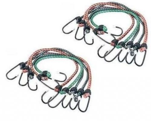 10 pc 40&#034; long bungee cord set light duty for sale