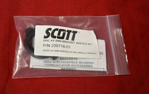 NEW Scott EPIC 200716-01 Voice Amplifier Bracket Kit for AV-2000 SCBA Masks B