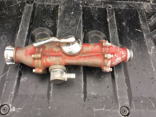 Akron brass foam eductor w/control valve, style 2958, 95 gpm, fire truck parts for sale