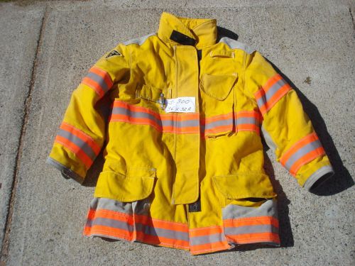 36x32 Jacket Coat Firefighter Bunker Fire Gear LION JANESVILLE......J300