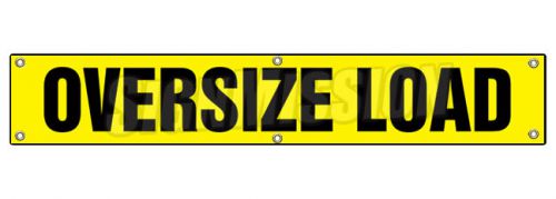 over size load banner