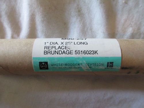 1&#034; x 25&#034; solid shaft for blower wheel - white-rodgers #m90-257 - new for sale