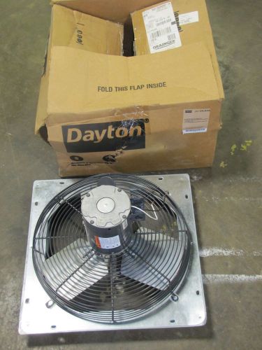 Dayton 1hla3a 16&#034; 1/20 hp 115v shutter mounted ventilator exhaust blower fan nib for sale