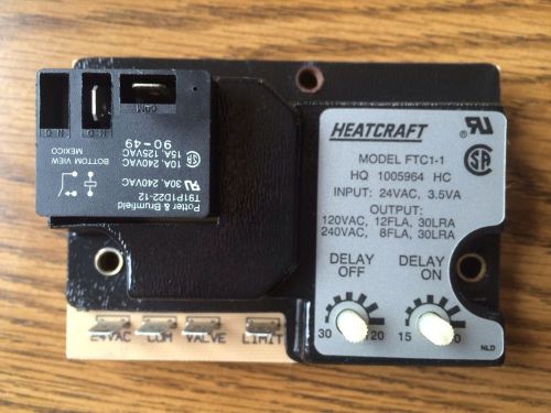 Heatcraft model ftc1-1 fan timer Inner city products