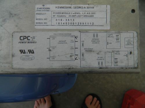 emerson cpc case control power module for cc-100