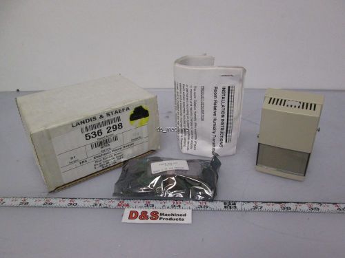 New in Box Landis &amp; Staefa 536 298 Room Humidity Sensor 0 to 100% 4 to 20mA
