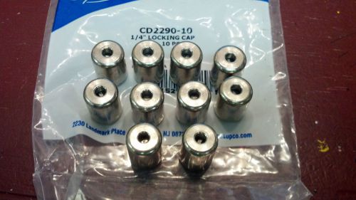 R12, r22, locking refrigerant caps, 10 pack, 1/4&#034; female flare, part# cd2290-10 for sale