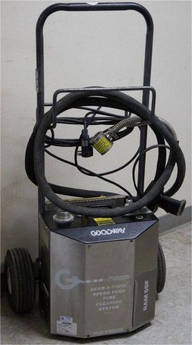 GOODWAY REAM-A-MATIC RAM-5SF CHILLER TUBE CLEANER SPEED FEED ! NO FOOT PEDAL