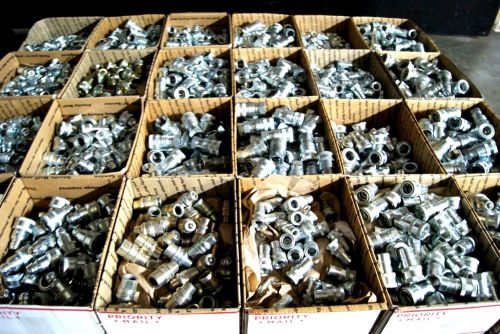 Safeway hydraulic quick disconnect coupler fittings mixed surplus lot for sale