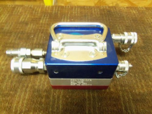 Reliable Equipment REL-10-1/A Intensifier w/3VE3 High pressure hose set