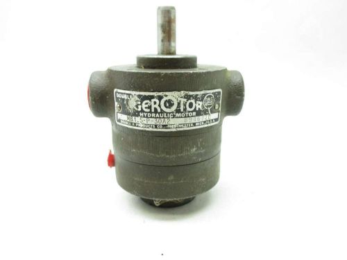 DOUBLE A MB1.5-P-30A2 GEROTOR 1/2 IN NPT HYDRAULIC MOTOR D472944