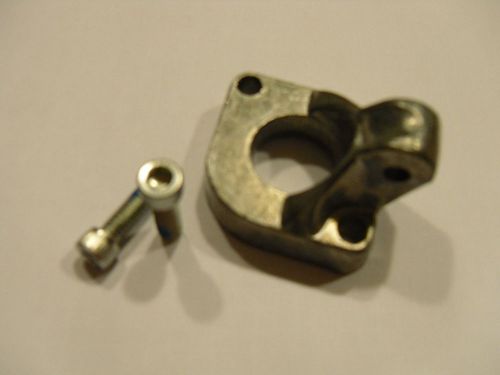 Log splitter valve lever mounting bracket w/ screws for sale