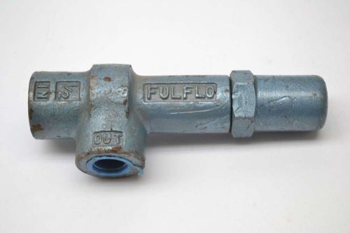 New fulflo vj3r v series 1/2in npt iron pressure relief hydraulic valve b409627 for sale