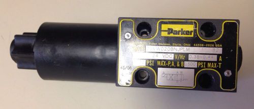 Parker d1vw020bnjplm hydraulic solenoid valve 24 vdc for sale