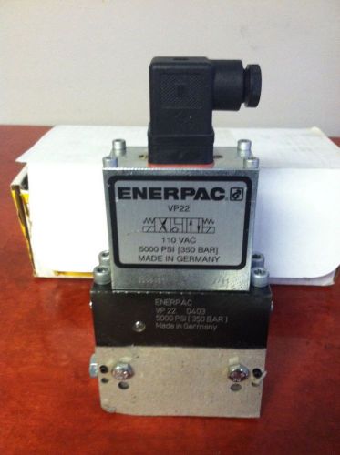Enerpac vp22 4/3 hydraulic directional valve for sale
