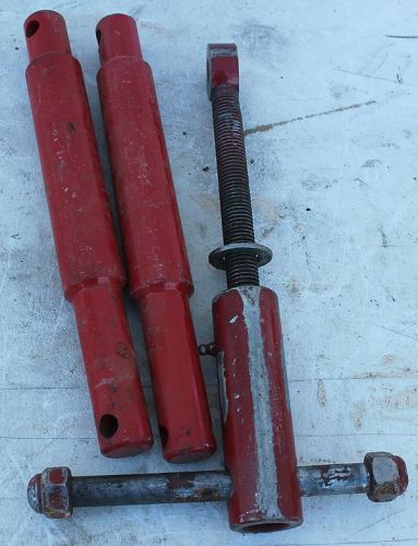 Used - laser alignment inc - beam align - (lot of 3) heavy steel linkages. for sale