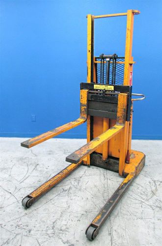 Rol-lift stacker 2,000lb heavy duty hydraulic electric pallet jack for sale