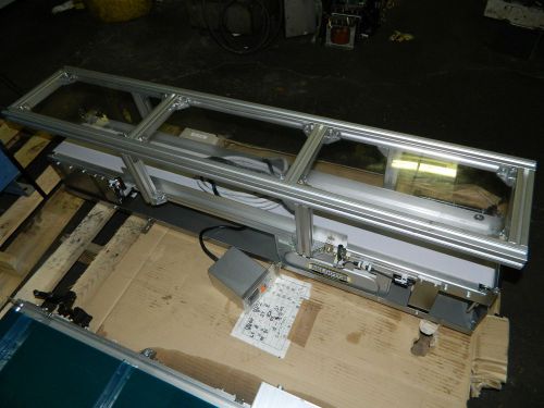 Belgotch Belt Conveyor, 6&#034; Wide x 51&#034; Length, 34-G1-150-1300-H8-B90, Used, NICE