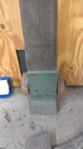 Fairbanks pallet lifter C-84 7&#039; long handle for lifting pallets off floor
