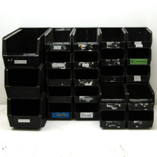 26 akro mils 30-210/ 30-220/ 30-230 storage/stackable akro bins various size for sale