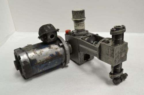 Bran &amp; luebbe p-31 ge ac motor 1/2hp 1725rpm 3ph 575v-ac metering pump b207958 for sale