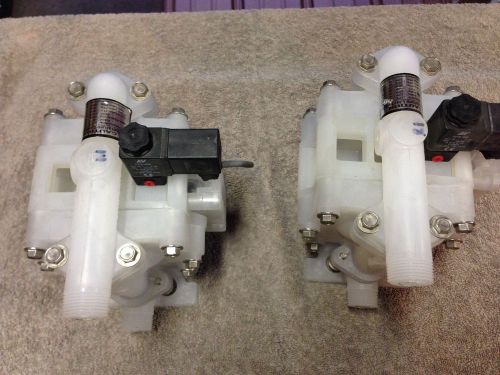 Wilden 1/4 inch double diaphragm pump (lot of 2) for sale