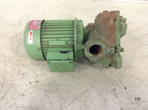 Atb antriebstechnik 1hp motor 3440rpm w/ centrifugal pump 1-1/2&#034; npt for sale