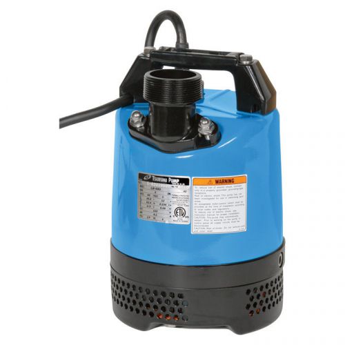 Tsurumi Pumps Submersible Water Pump-3810 GPH 2/3 HP 2in #LB-480-62