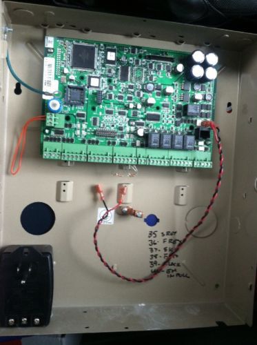 Honeywell northern star ns2 panel w/enclosure and transformer for sale