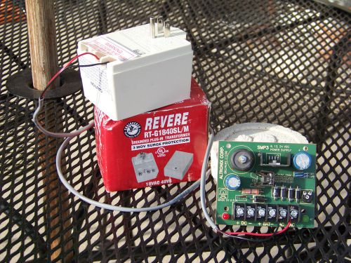 Altronix smp3 12/24vdc power supply + new 18vac 50va plug in transformer for sale
