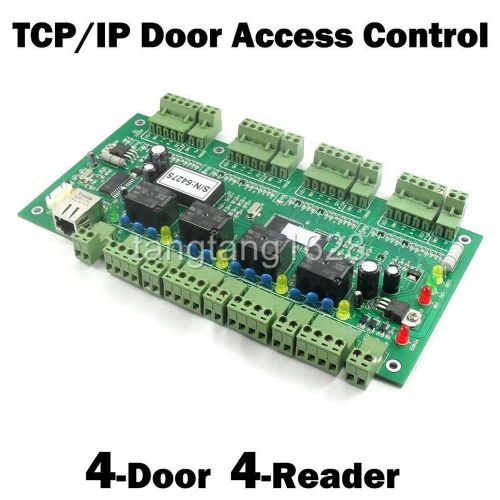 4 Door 4 Reader TCP/IP Door Access Controller &amp; Softwar