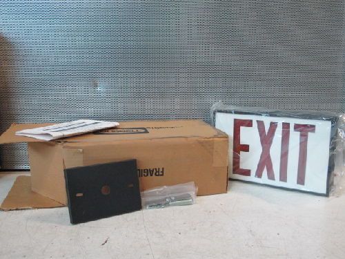 HUBBELL LED-1-EM-SPC  EXIT SIGNS (NEW IN BOX)