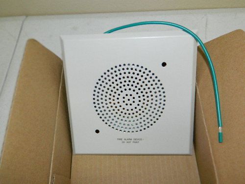 New edwards 965-1c-4sw shite speaker assembly 70v sq fire alarm (4 available) for sale