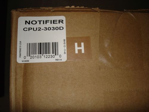 NOTIFIER CPU2-3030D NEW LARGE INVENTORY