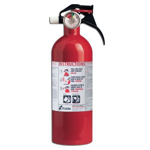 Kidde 2 lb Automotive BC Fire Extinguisher w/ Nylon Strap Bracket (Disposable)