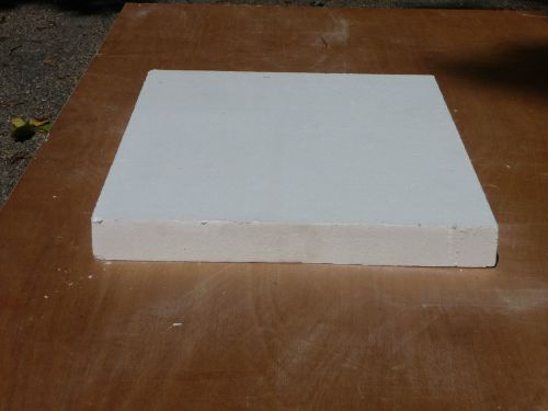 Ceramic fiber board (2300°F),  600mm (24&#034;) x 450mm  (18&#034;) x 50 mm (2&#034; thick),