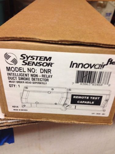NEW System Sensor DNR Intelligent Non Relay Duct Smoke Detector Innovairflex