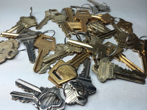 US Lock Schlage 20 pairs QuikCut Keys for Keying Locks - Locksmith