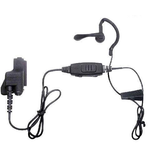 Earhugger Safety MB200 Mini Boom Headset for KenwoOD- TK TwoProng