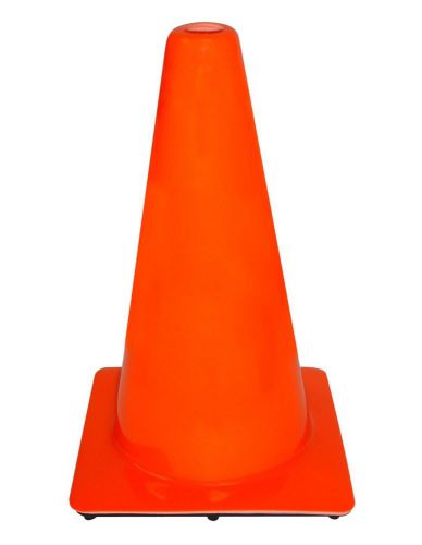 3M 90128-00001 Durable PVC Traffic Safety Cone 18inch Orange-red Color NEW