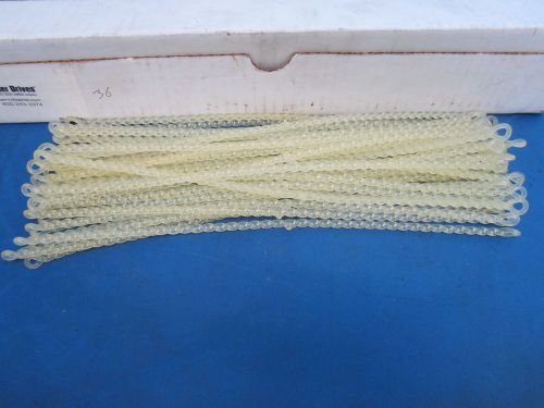 Lot of 36 fenner eagle clear 85 twisted o-rings 3/16&#034; x 14-1/2&#034;, 5050010 new for sale