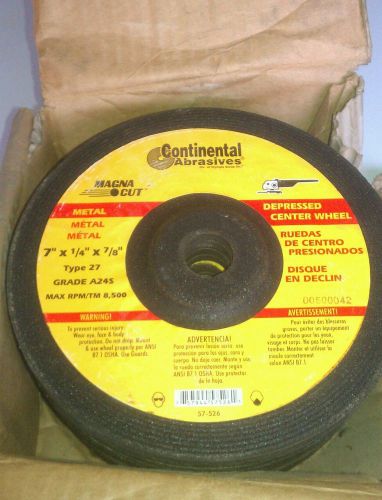 12 metal grinding dewalt wheels 7&#034; for sale