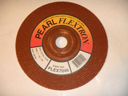 PEARL FLEXTRON FLEX 7046 7&#034; Grinding Disc  10 DISKS IN A LOT