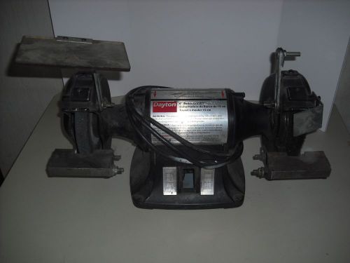 Dayton 6&#034; bench grinder (model 4z123g) for sale