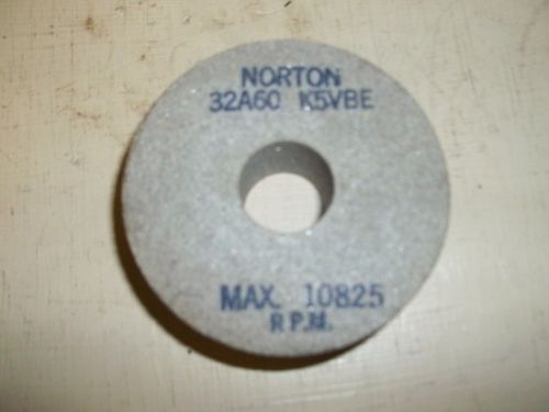 NORTON 32A60  K5VBE GRINGING WHEEL1&#034; X 3&#034; MAX RPM 10825 NEW